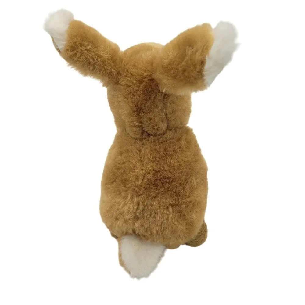 Walmart Brown Plush Bunny Rabbit 10" Stuffed Animal Realistic Easter Spring - Picture 3 of 9